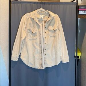 Billabong Cream Corduroy Jacket Woman’s